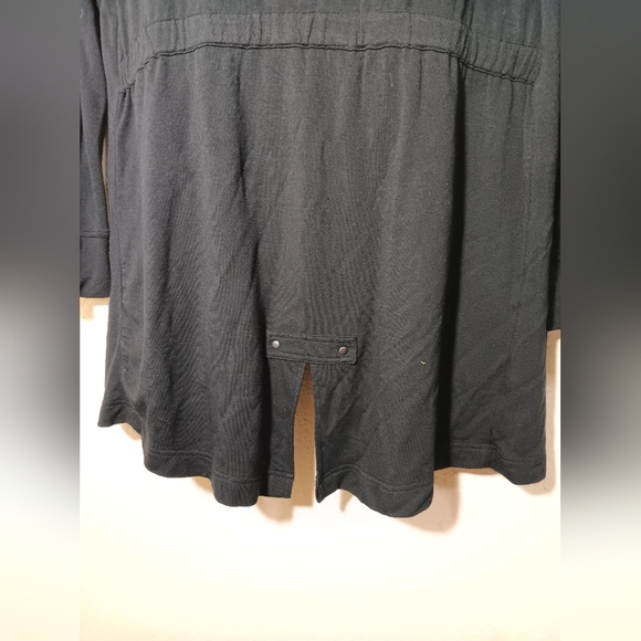 Kensie Elegant Black Cardigan - Picture 7 of 10